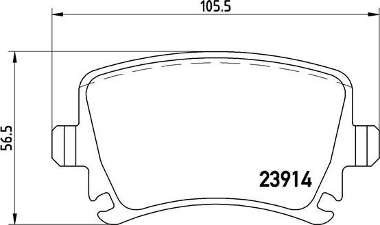 Brembo P 85 095 - Bremžu