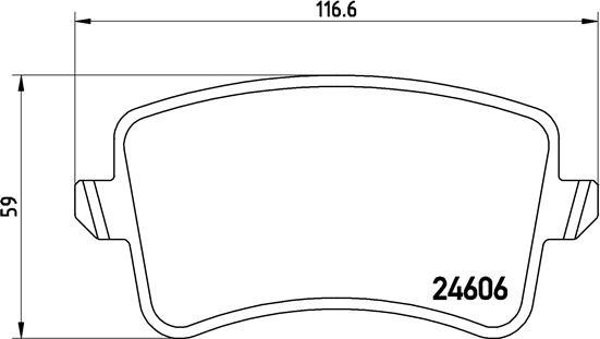 Brembo P 85 099 - FDB4050