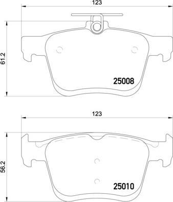 Brembo P 85 125E - BREMŽU