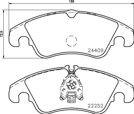 Brembo P 85 145 - BREMŽU
