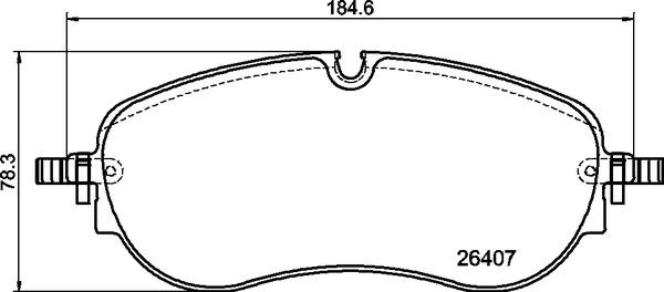 Brembo P85194 - BREMŽU UZLIKAS BREMBO
