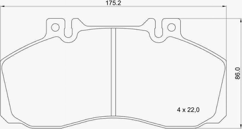 Brembo P B4 007 - Bremžu