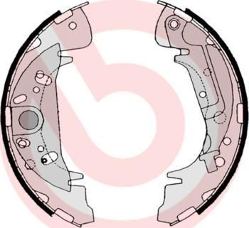 Brembo S 11 504 - Bremžu