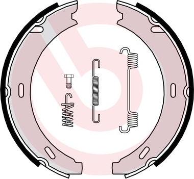 Brembo S 50 502 - Bremžu