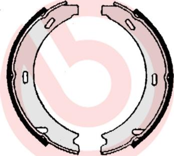 Brembo S50508 - Bremžu loku kompl