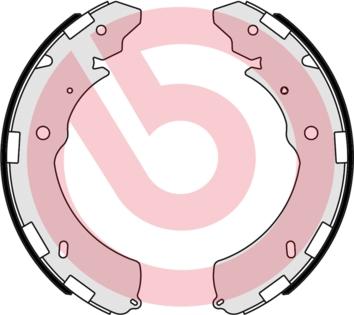 Brembo S54523 - FSB4052 BREMŽU LOKI
