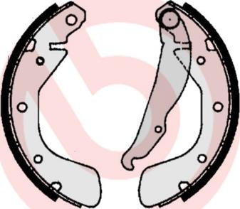 Brembo S 59 511 - Bremžu