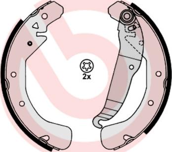 Brembo S 59 517 - FSB545