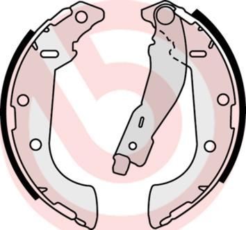 Brembo S 61 521 - Bremžu