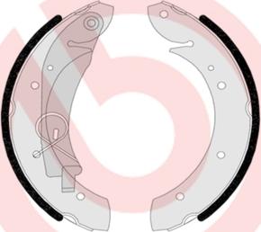 Brembo S 61 524 - Bremžu