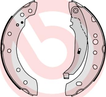 Brembo S 61 527 - Bremžu
