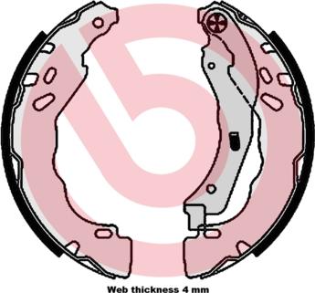Brembo S 61 544 - FSB4159