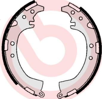 Brembo S 83 528 - Bremžu