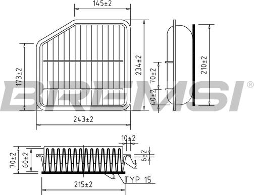 Bremsi FA0114 - Auto Part