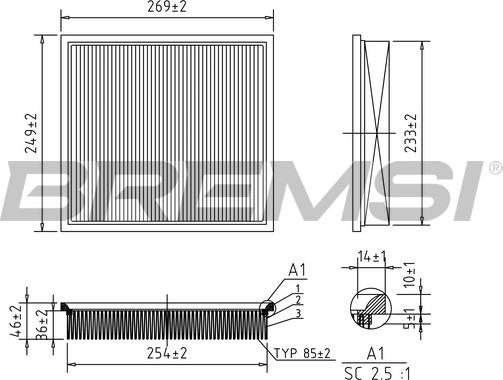 Bremsi FA1028