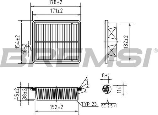 Bremsi FA1045