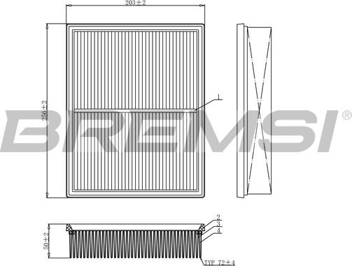Bremsi FA1081 - Auto Part