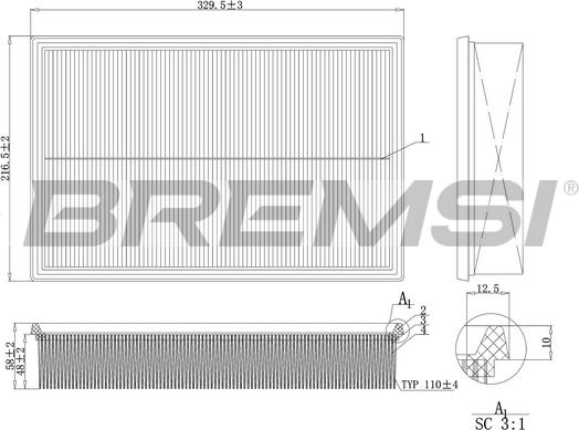 Bremsi FA1161