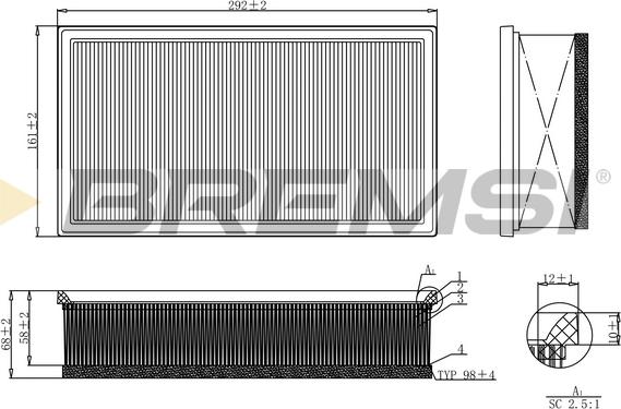 Bremsi FA1214 - Auto Part