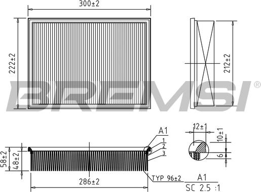 Bremsi FA1394 - Auto Part