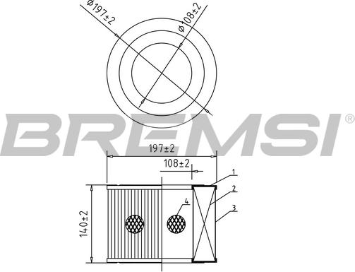 Bremsi FA2043 - Auto Part