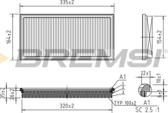 Bremsi FA2067 - Auto Part