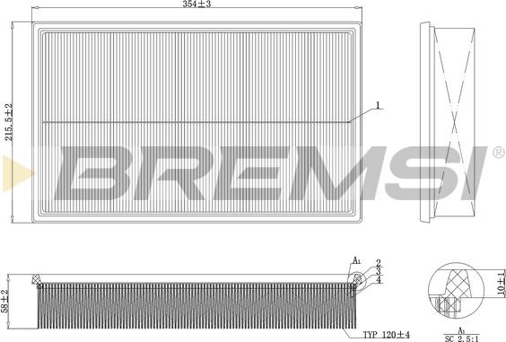 Bremsi FA2159 - Auto Part