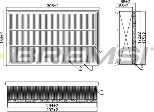 Bremsi FA2178 - Auto Part