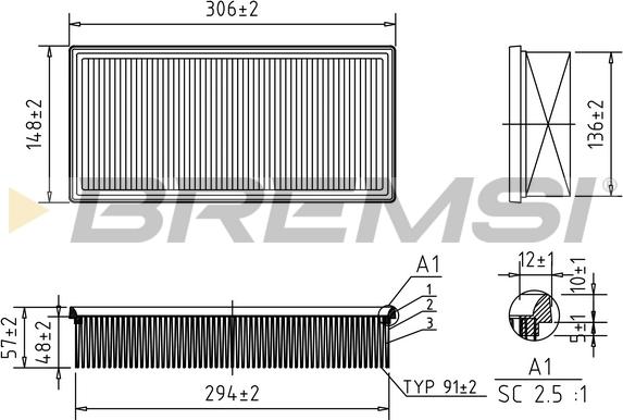 Bremsi FA2316 - Auto Part