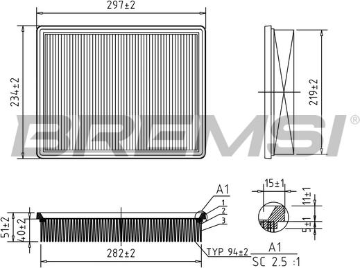 Bremsi FA2320 - Auto Part