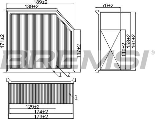 Bremsi FA2321 - Auto Part