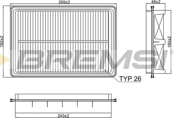 Bremsi FA2394 - Auto Part