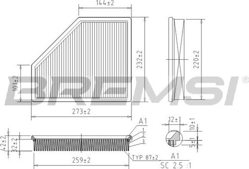 Bremsi FA2396 - Auto Part
