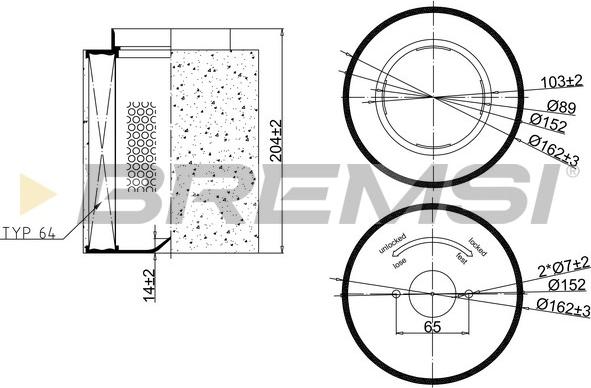 Bremsi FA2405 - Auto Part