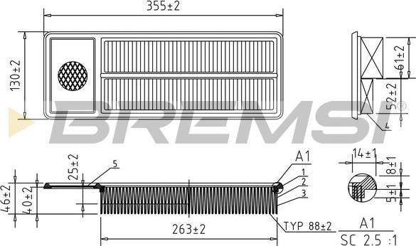 Bremsi FA2409