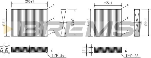 Bremsi FC0070 - Auto Part