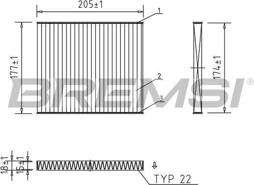Bremsi FC0162C