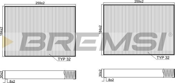 Bremsi FC2540C