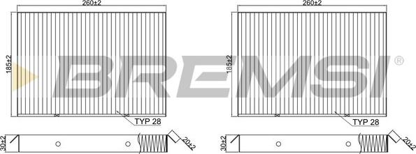 Bremsi FC2541C
