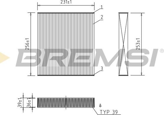 Bremsi FC2562A