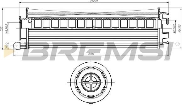 Bremsi FL2350 - Auto Part