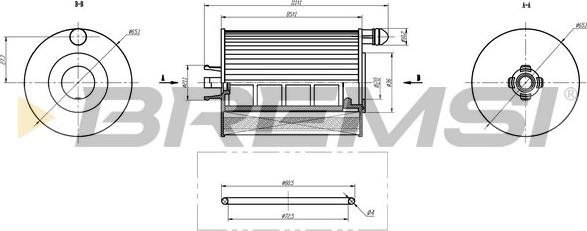 Bremsi FL2352 - Auto Part