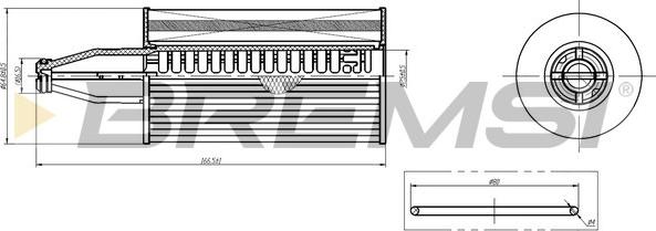 Bremsi FL2470 - Auto Part