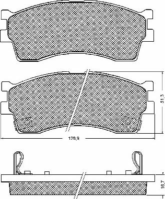 FOMAR Friction FO 907081