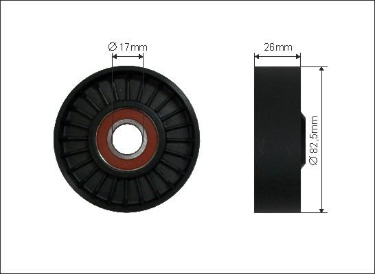 Caffaro 500281 - 29232 TIKAI RULLIS