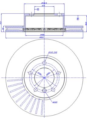 Brembo 09.B337.21 - BREMŽU