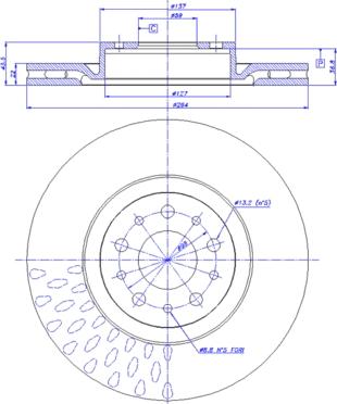 Brembo 09.C645.21 - Bremžu
