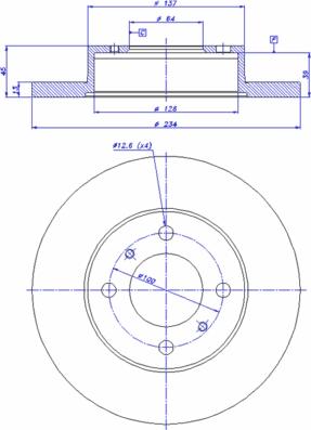 Blue Print ADC44341 - DF29478 DDF998