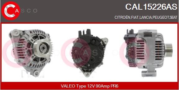 Casco CAL15226AS - Ģenerators