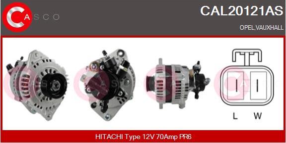 Casco CAL20121AS - Auto Part
